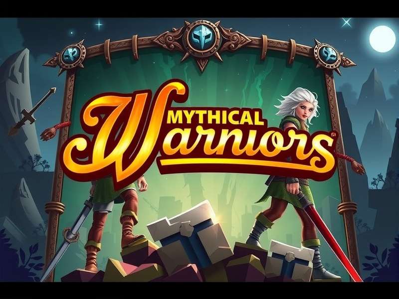 Mythical Mashup Warriors Game Banner